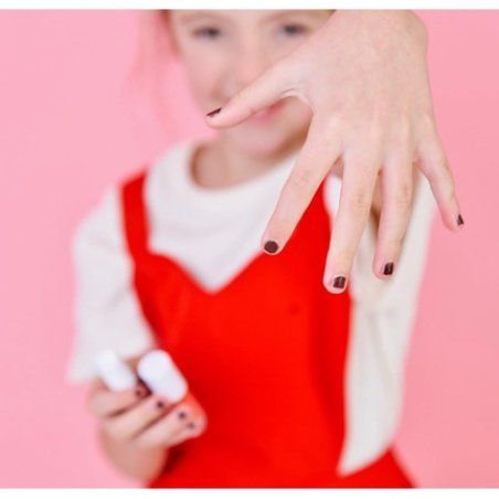 Miss Nella Surprise Party Safe Special Black Glitter Nail Polish for Kids