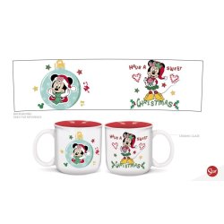 MINNIE - Joyeux Noël - Mug Breakfast - 420ml