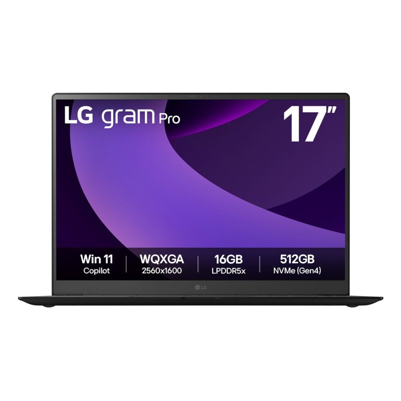 LG 17Z90TR-E.AD8BG laptop Intel Core Ultra 7 255H Ordinateur portable 43,2 cm (17") WQXGA 32 Go LPDDR5x-SDRAM 2 To SSD