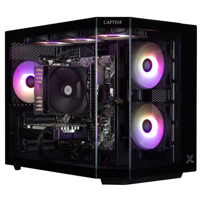 Captiva PC Advanced Gaming R92-543 Ryzen 7 5700X 32GB/2TB SSD RTX 5060Ti Win11