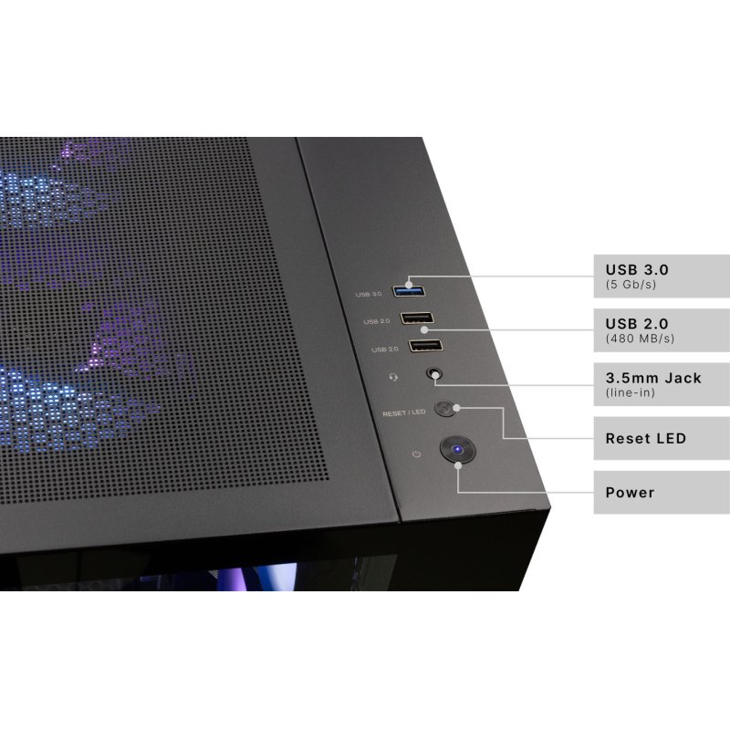 CAPTIVA 92543 PC/workstation AMD Ryzen™ 7 5700X 32 GB DDR4-SDRAM 2 TB SSD NVIDIA GeForce RTX 5060 Ti Windows 11 Home