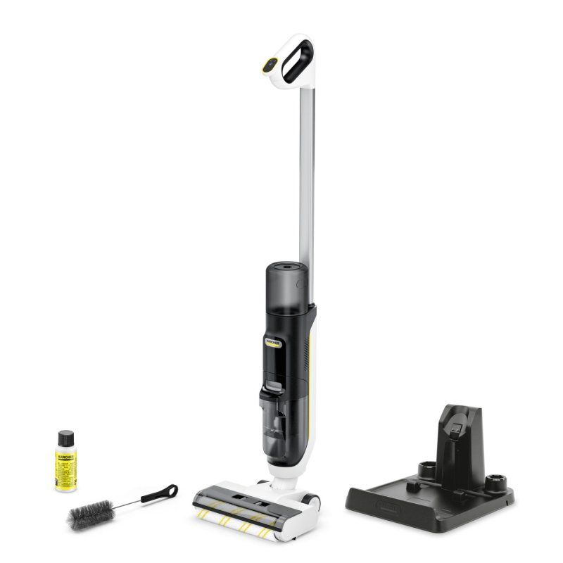 Kärcher FCV 3 vloerreiniger 2-in-1 stick vacuum Battery Dry&wet HEPA Bagless 160 W White