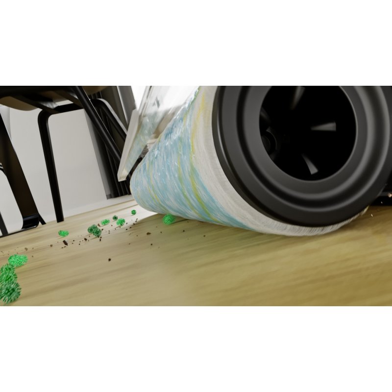 Kärcher FCV 3 vloerreiniger Aspirateur-balai 2 en 1 Batterie Sec&humide HEPA Sans sac 160 W Blanc