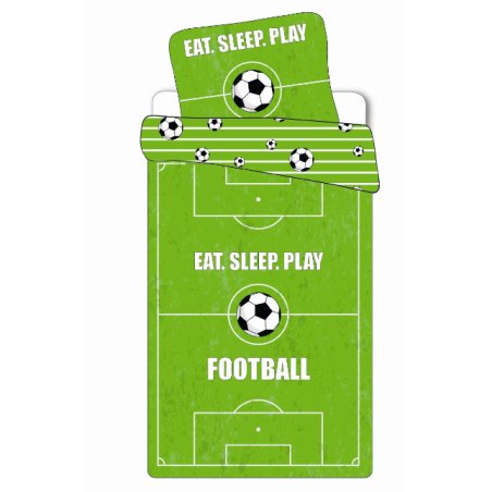 Bed Linen - Adult Size 140 x 200 cm - Football Field (1000913)