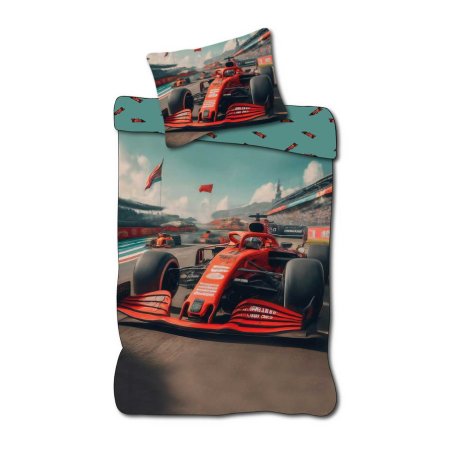 Bed Linen - Adult Size 140 x 200 cm - Race Car (1029360)