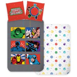 Bed Linen - Adult Size 140 x 200 cm - Avengers (1000931)