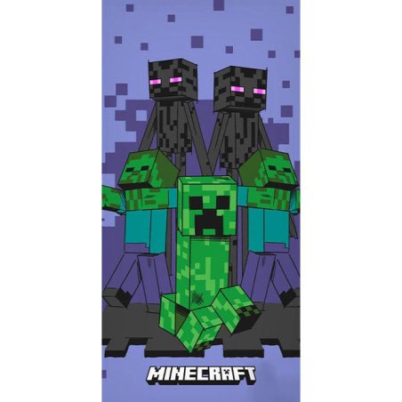 Towel - 70 x 140 cm - Minecraft Creeper (1029330)