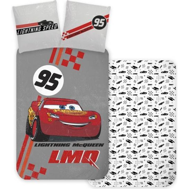 Bed Linen - Junior Size 100 x 140 cm - Cars (10009389