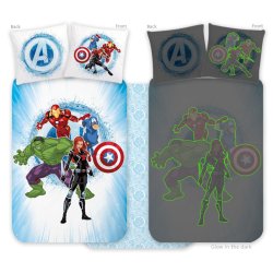Bed Linen - Junior Size 100 x 140 cm - Avengers 91 Glow (1029345)