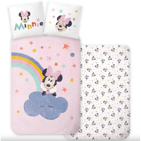 Bed Linen - Junior Size 100 x 140 cm - Minnie (1029505)