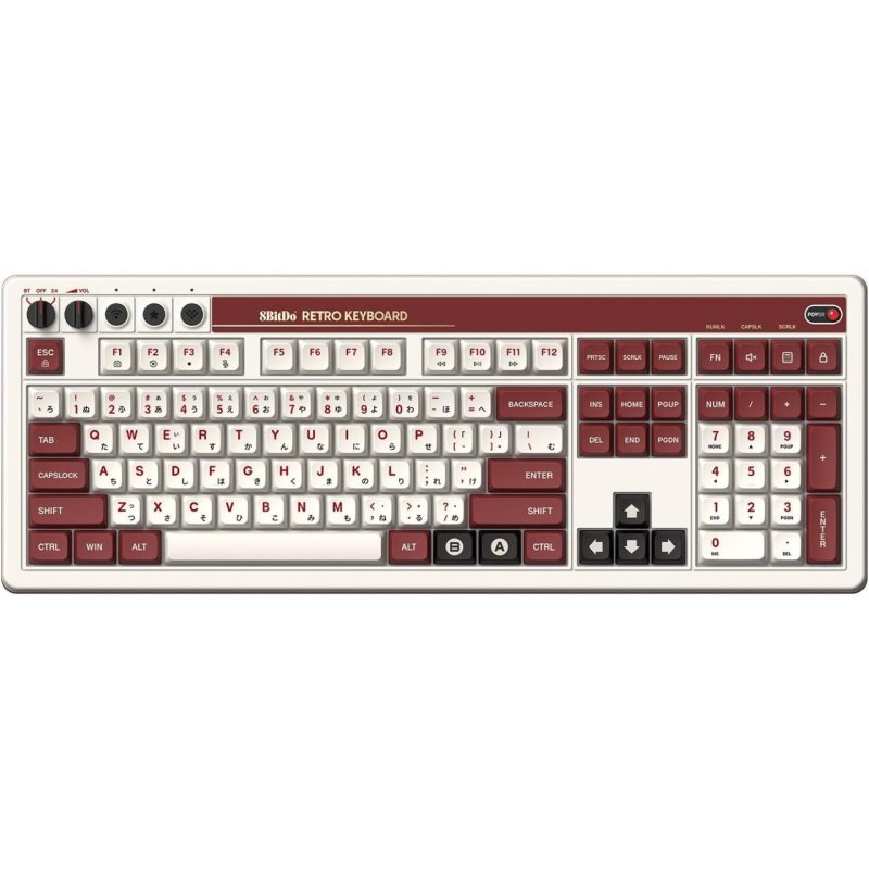 8BitDo 108 Mechanical Keyboard Fami Ed.