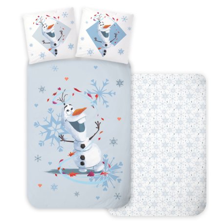 Bed Linen - Junior Size 100x140 cm - Frozen Olaf (1029497)