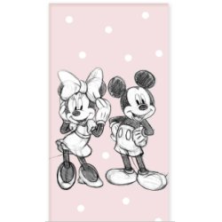 Towel - 70x140 cm - Mickey & Minnie Mouse (110059)