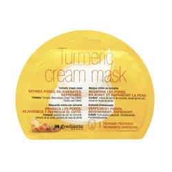 In.Gredients Purifying Turmeric Cream Mask Refines Pores Rejuvenates Refreshes 9 Oz