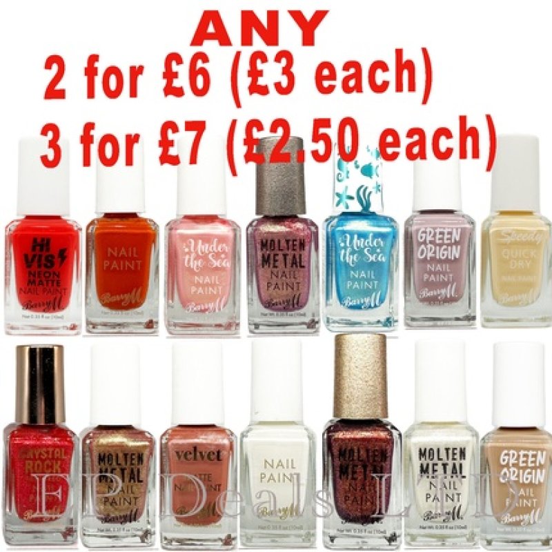 Barry M Green Origin Nail Paint Butterscotch 10g