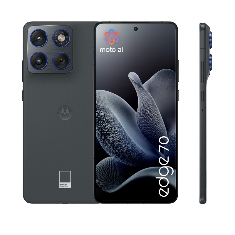 Motorola edge 70 17 cm (6.7") Double SIM Android 16.0 5G USB Type-C 12 Go 512 Go 4800 mAh Gris