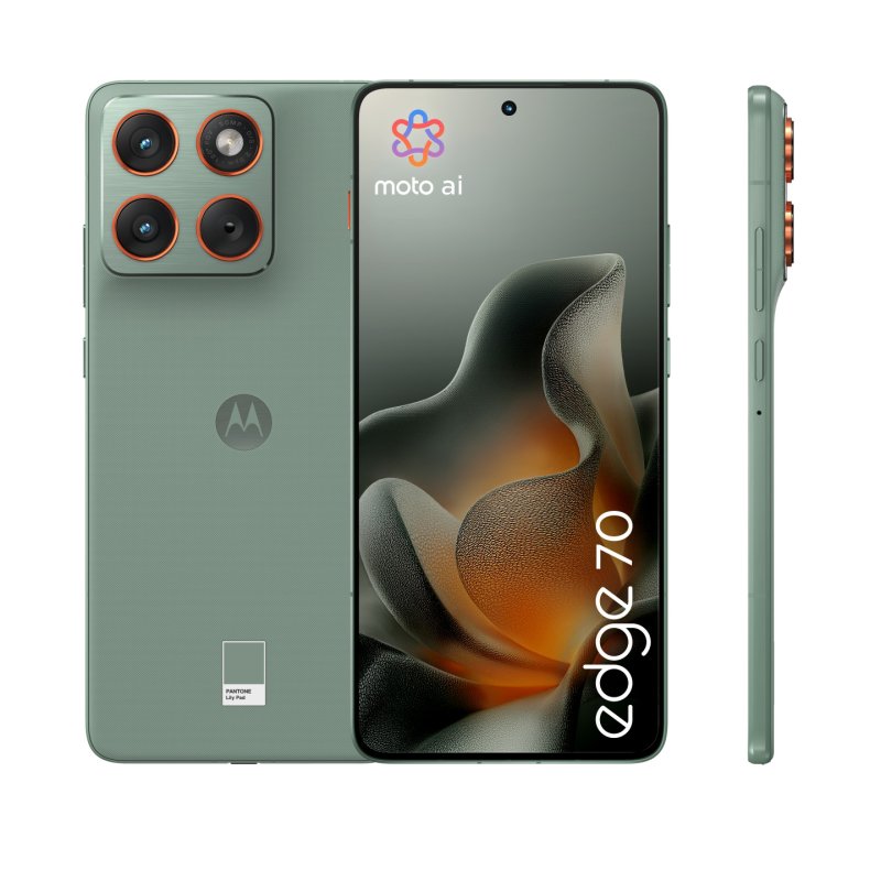 Motorola edge 70 17 cm (6.7") Double SIM Android 16.0 5G USB Type-C 12 Go 512 Go 4800 mAh Vert