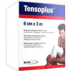 Bsn Medical Tensoplus Band Silicone Snap-Off Blade 8cm x 3m