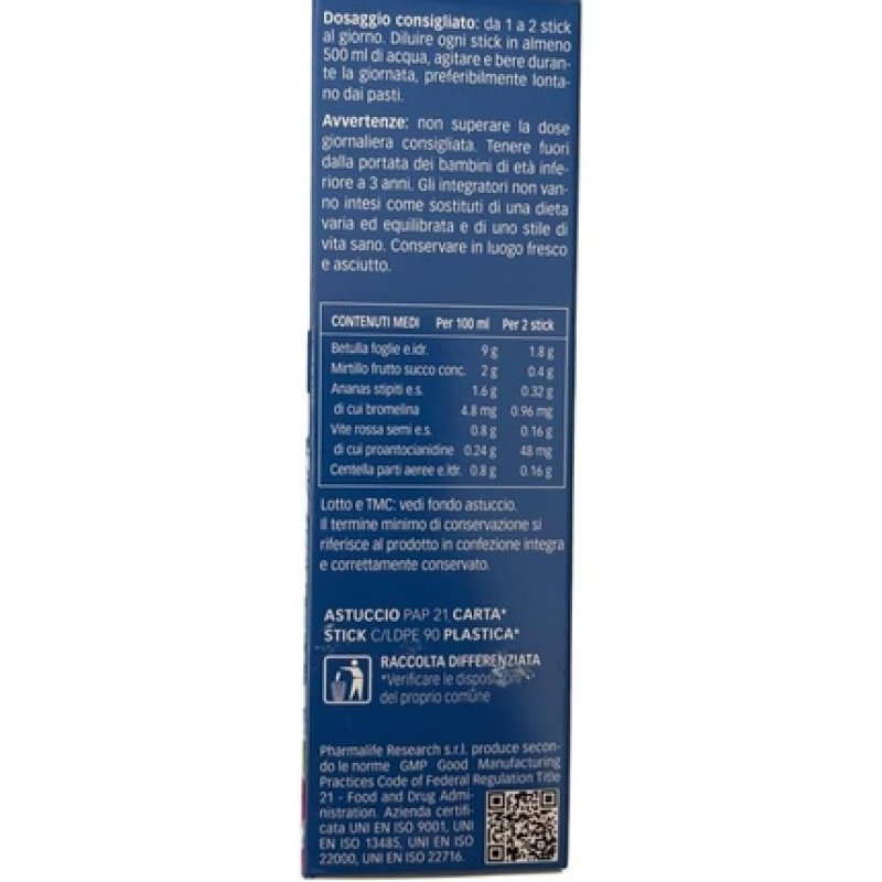 Drenlife Linfodren Draining Supplement Red Fruit Flavor