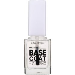 Collection Cosmetics Long Lasting Gel Effect Nail Polish 10.5ml Base Coat Clear