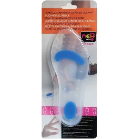 Neh Feet Anatomical Silicone Insole Size 2 - Pack of 2