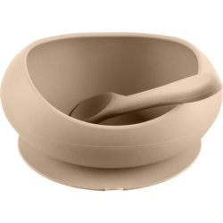 Zopa Silicone Tableware Set Sand Beige 1 piece