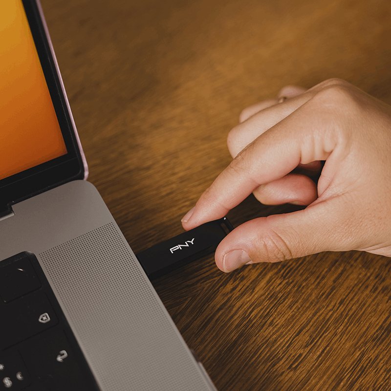 PNY Elite-X USB flash drive 64 GB USB Type-C 3.2 Gen 1 (3.1 Gen 1) Black