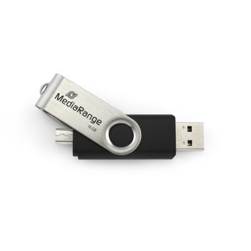 STICK MediaRange USB-Stick 16 GB USB combo mit Micro USB