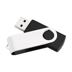 MediaRange MR907NTRL lecteur USB flash 4 Go USB Type-A 2.0 Noir, Argent