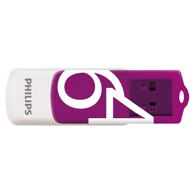 STICK Philips USB 2.0 2-Pack 64GB Vivid Edition Magic Purple