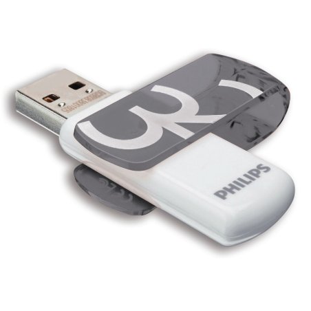 STICK Philips USB 2.0 32GB Vivid Edition Shadow Grey