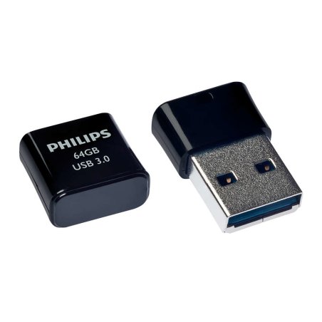Philips Pico Edition 3.0 USB flash drive 64 GB USB Type-A 3.2 Gen 1 (3.1 Gen 1) Black