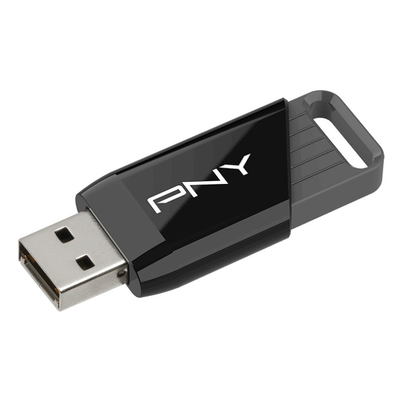 PNY Attaché X lecteur USB flash 32 Go USB Type-A 3.2 Gen 1 (3.1 Gen 1) Noir