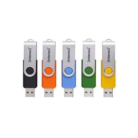 STICK Intenso Office Line 256GB USB Stick 3.2 Multipack x5 bunt