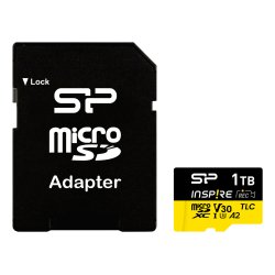 CARD Silicon Power microSDXC 1TB A2 USB-C 3.2 Gen Card Reader