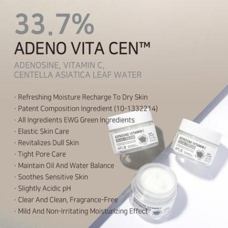 Aplb Adenosine Vitamin C Facial Cream 337 186 Fl Oz