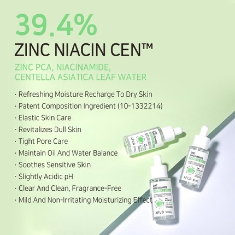 Aplb Zinc Niacinamide Ampoule Serum 394 135 Fl Oz