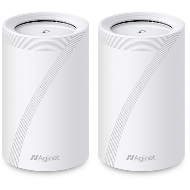 TP-LINK Aginet (HB410) BE6500 Dual Band Whole Home Mesh Wi-Fi 7 System, 2.5G Ports, MLO, OFDMA, MU-MIMO, WPA3 , Remote
