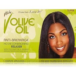 Vitale Olive Oil Sensitive Relaxer Kit Super - Gentle Hair Relaxer