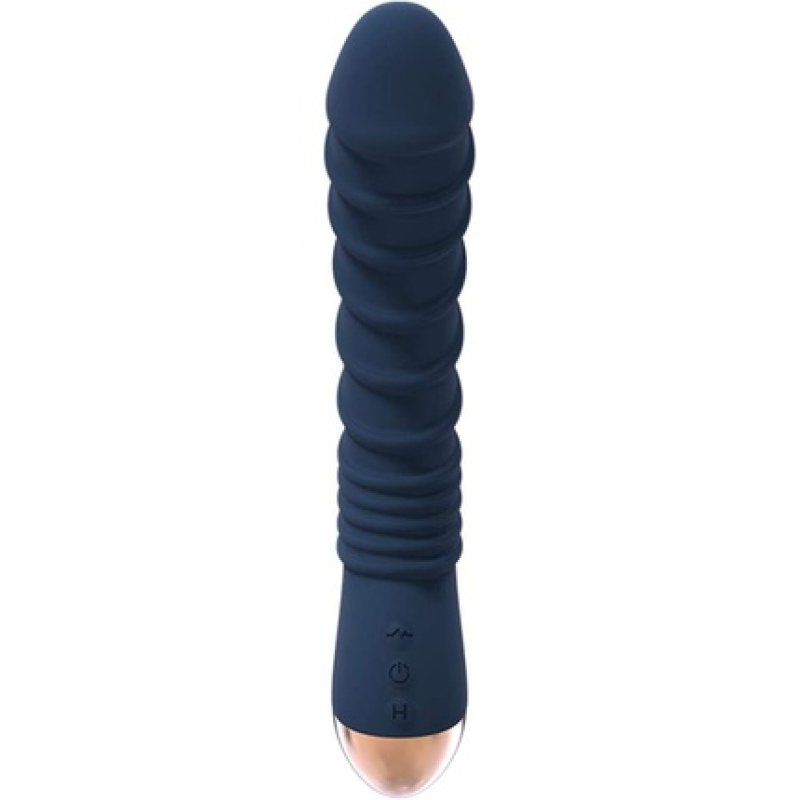Goddess Collection Aeolus Vibrator Blue One Size
