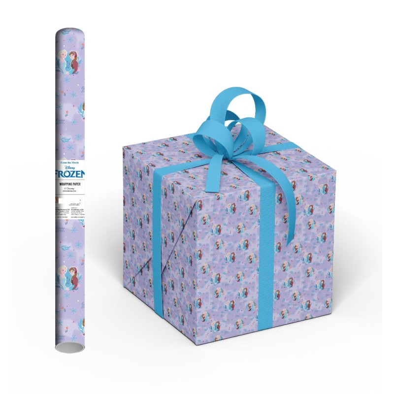 Disney - Papier cadeau Princesses Disney et La Reine des neiges 70cm x 200cm (1x design aléatoire)