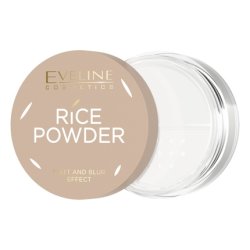 Eveline Cosmetics Rice Powder Matt And Blur Effect Transparent Loose Rice Powder Mattifying 10g