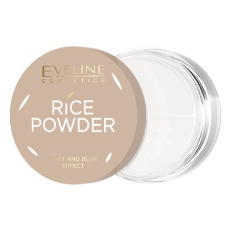Eveline Cosmetics Rice Powder Matt And Blur Effect Transparent Loose Rice Powder Mattifying 10g