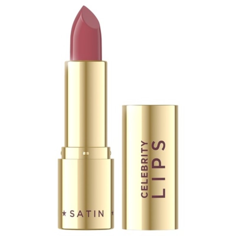 Eveline Cosmetics Celebrity Lips Satin Lipstick 478 A Luxurious Satin Finish Lipstick