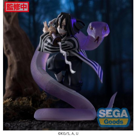 DEMON SLAYER - Obanai Iguro - Figurine Xross Link 14cm