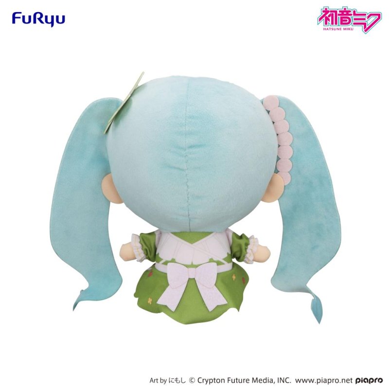 HATSUNE MIKU KYURUMARU - Clover - Big Plush Toy 26cm