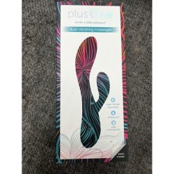 Plus One Dual Vibrating Massage Device Passion Pink 6704