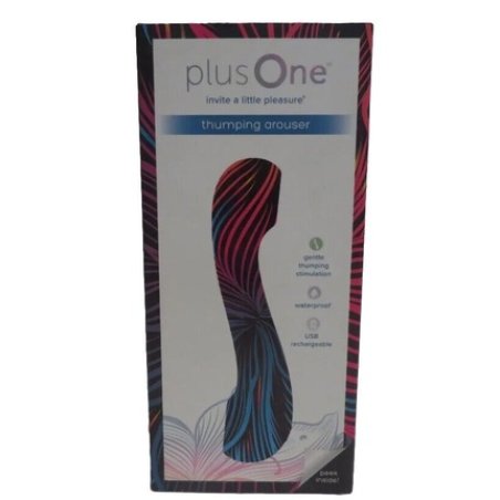 Plus One Thumping Arouser 10 Settings Rechargeable Silicone Stimulator