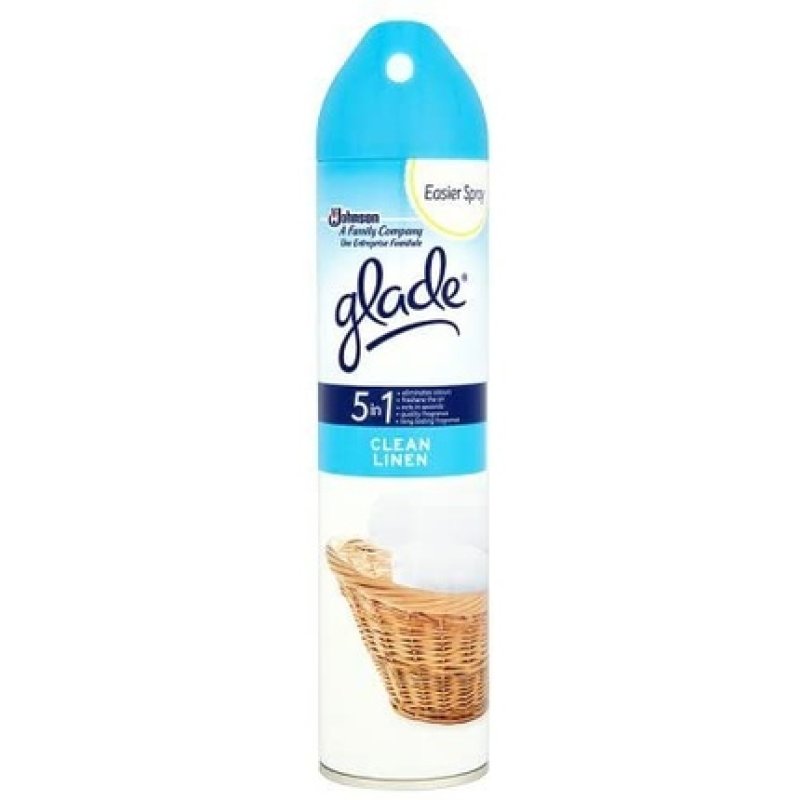 Glade Aerosol Clean Linen Air Freshener 300ml