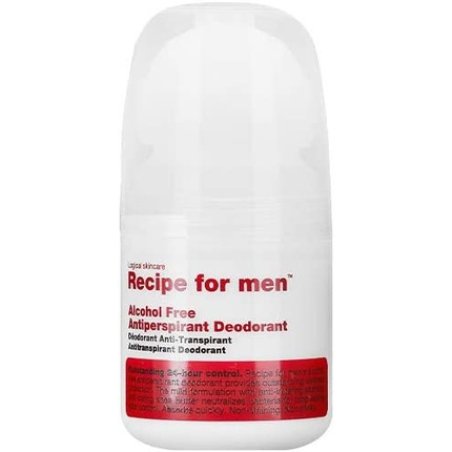 Recipe For Men Alcohol Free Antiperspirant Deodorant 60ml